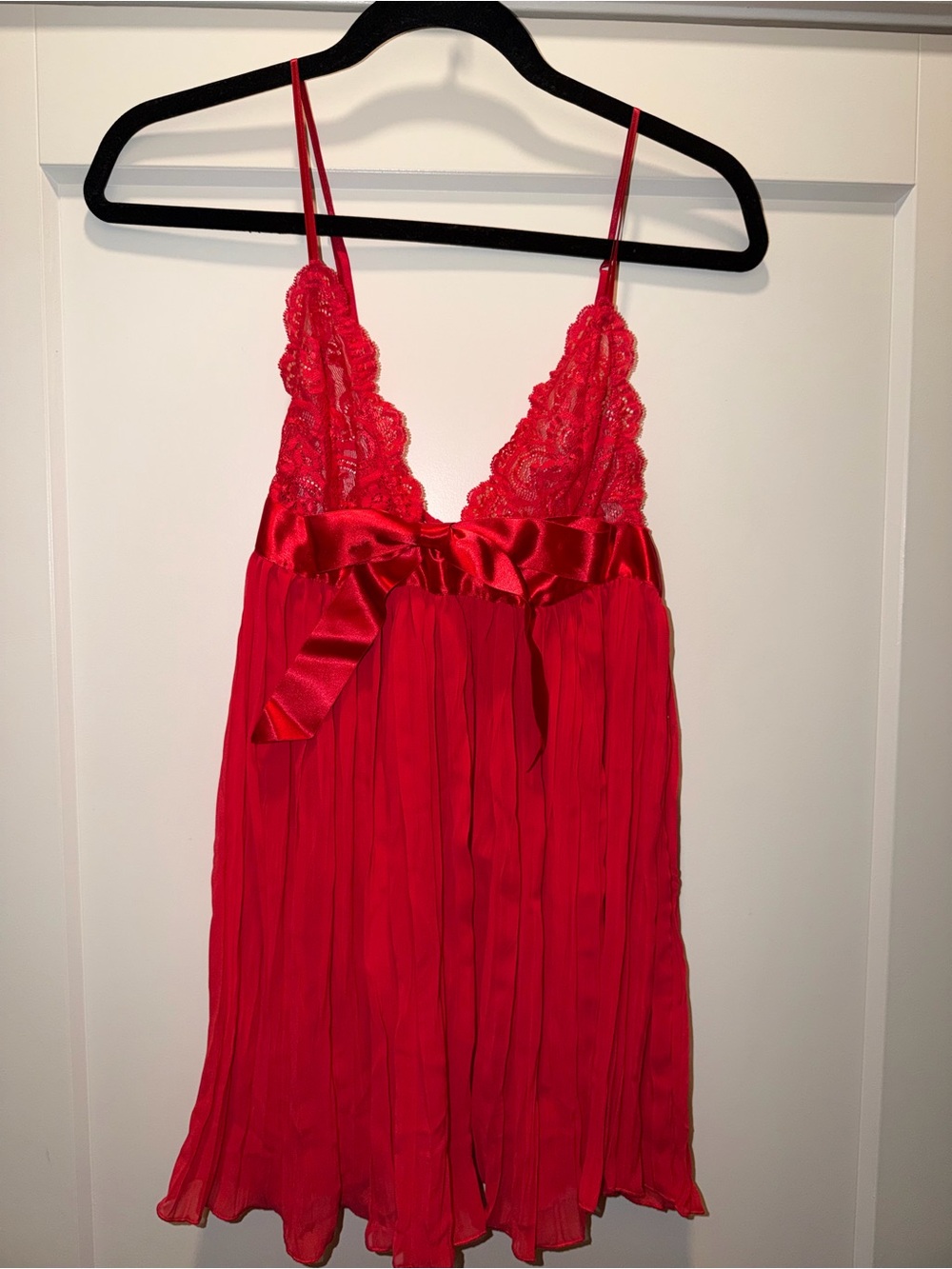 Victoria’s Secret Red Babydoll Chemise